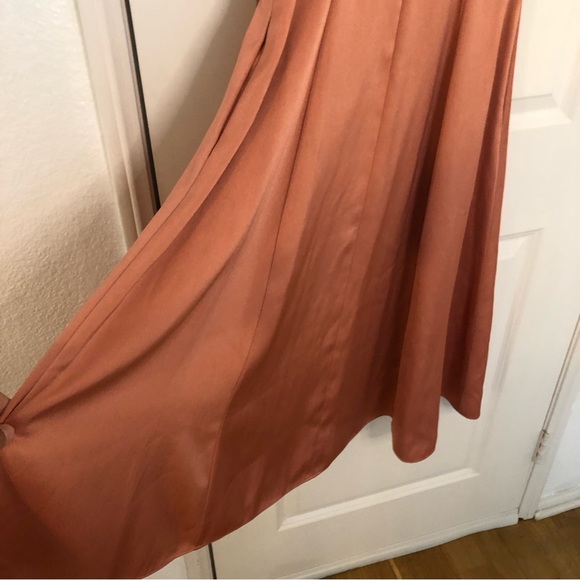 Gal Meets Glam Julia Tea Rose Beautiful dress salmon color bridesmaid event Sz 0 - Picture 12 of 15